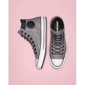 chuck taylor padded collar leather high top