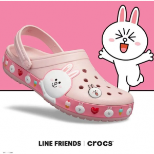 crocs crocband line friends clog