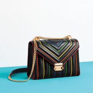 adele butterfly embellished leather smartphone wallet