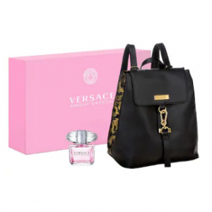 versace book bag with cologne